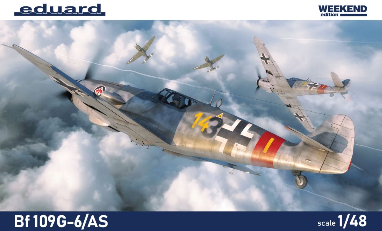 1:48 Messerschmitt Bf-109G-6/AS Weekend edition