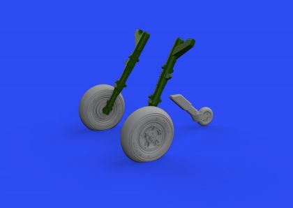 1:72 Supermarine Spifire Mk.Vc wheels