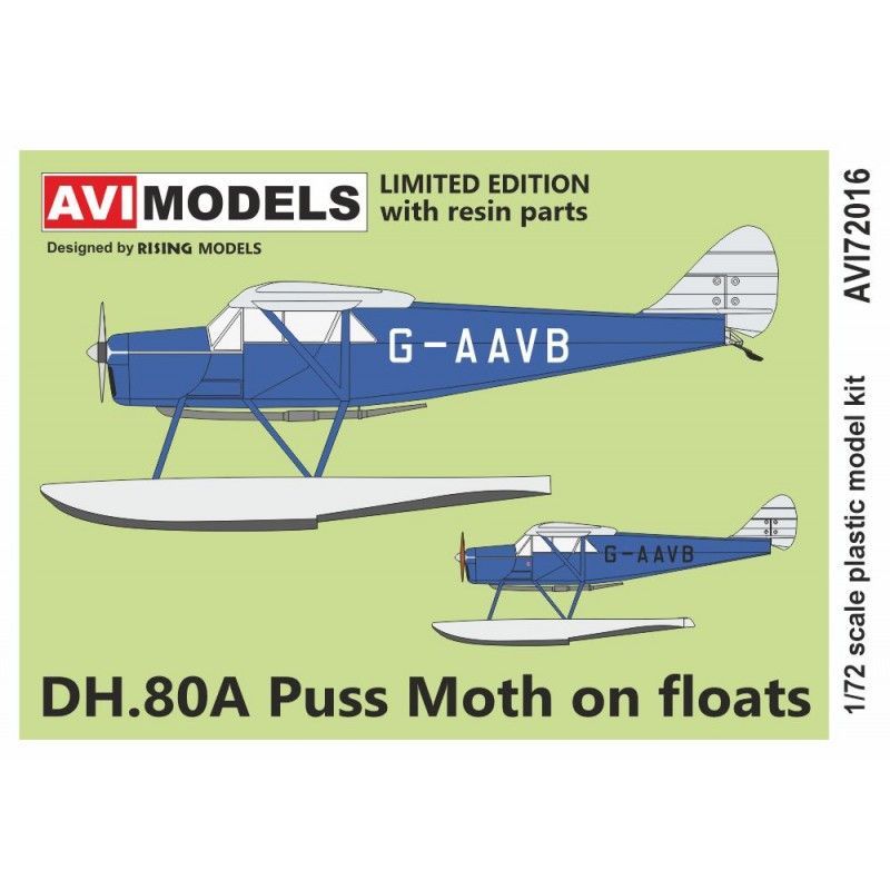 1:72 DH.80A PUSS MOTH ON THE FLOATS