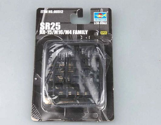 1:35 American machine gun AR-15/M16/M4 FAMILY SR 25
