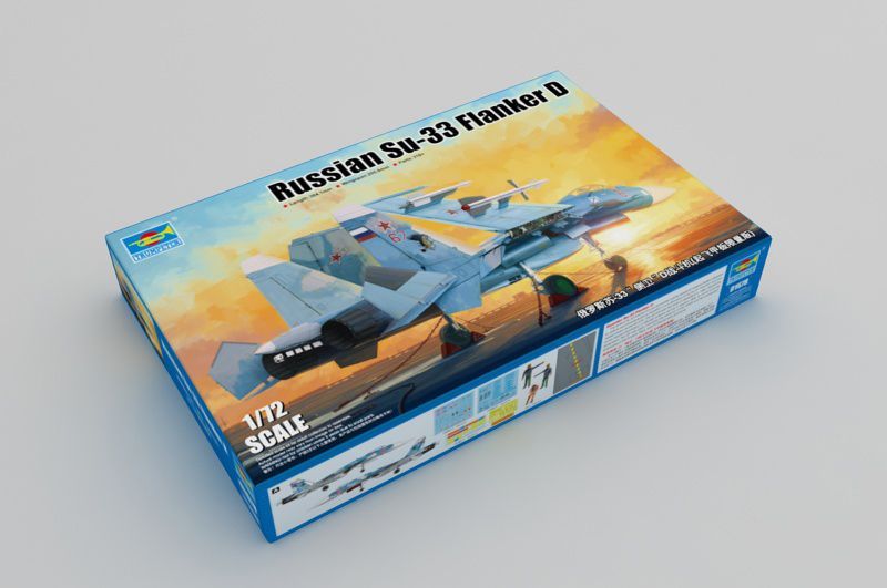 1:72 Russian Su-33 Flanker D with flight deck