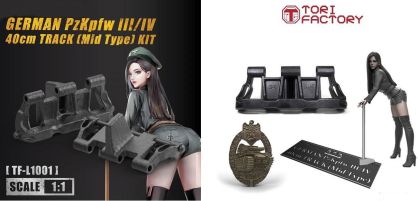 1:1 German Panzer III IV 40cm Track Middle Production Limited Edition