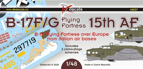 1:48 Boeing B-17F/G Flying Fortress 15th Air Force