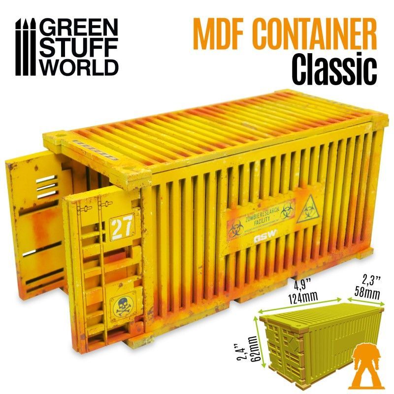 1:48, 1:35 Classic Shipping Container