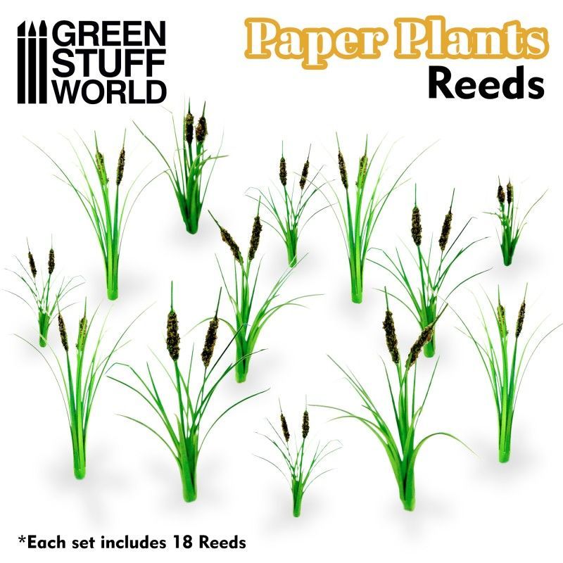 1:48 - 1:35 - 1:32 Paper Plants - Reeds