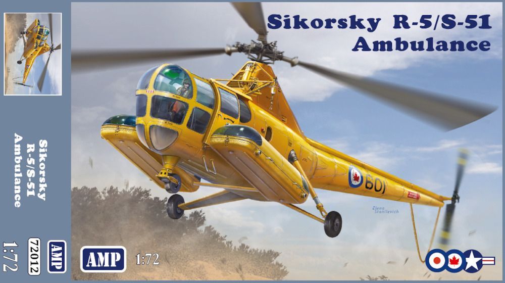 1:72 Sikorsky R-5/S-51 Ambulance