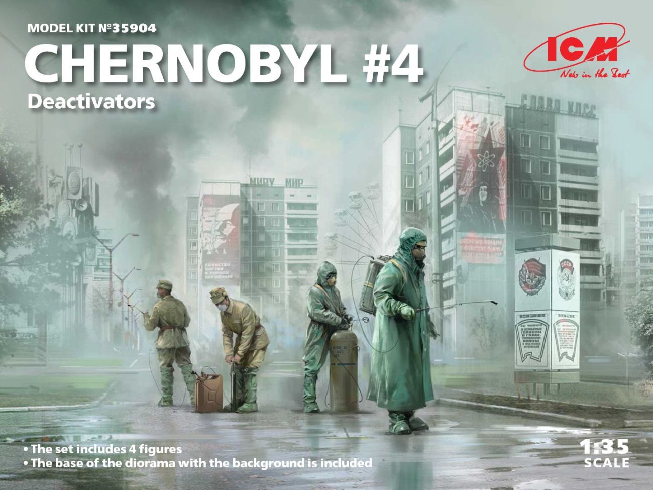 1:35 Chernobyl#4. Deactivators