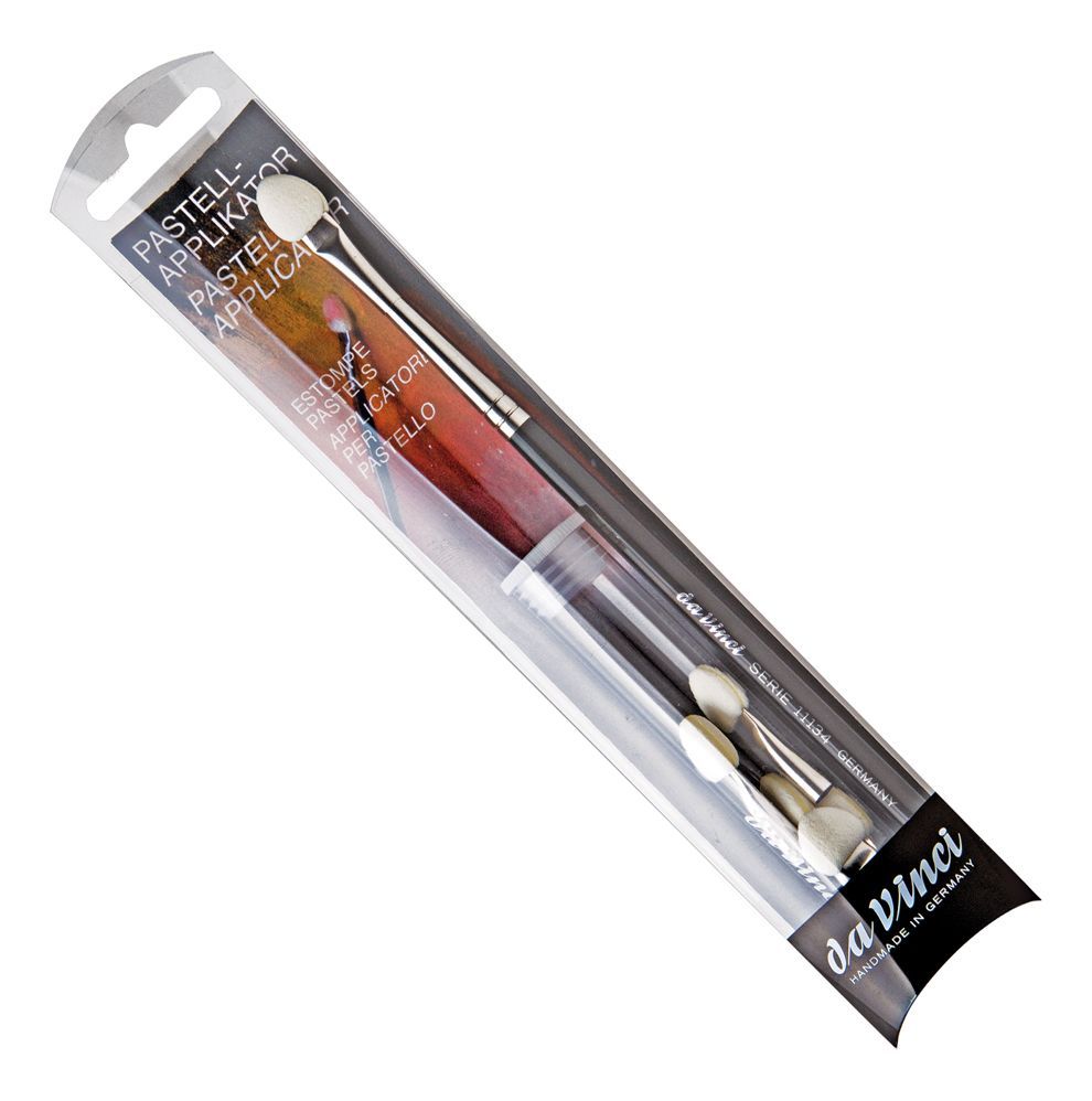 Pastel applicator with 6 changeable heads