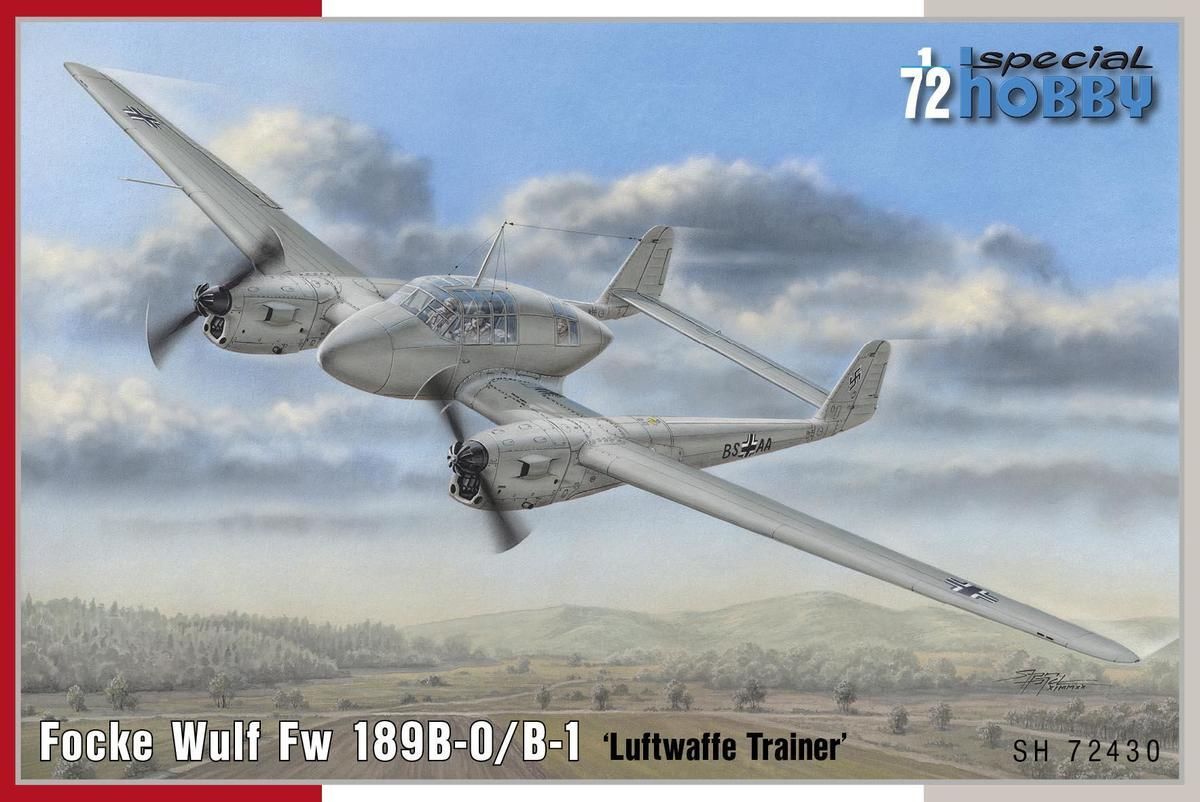 1:72 Focke Wulf Fw 189B-0/B-1 ‘Luftwaffe Trainer’