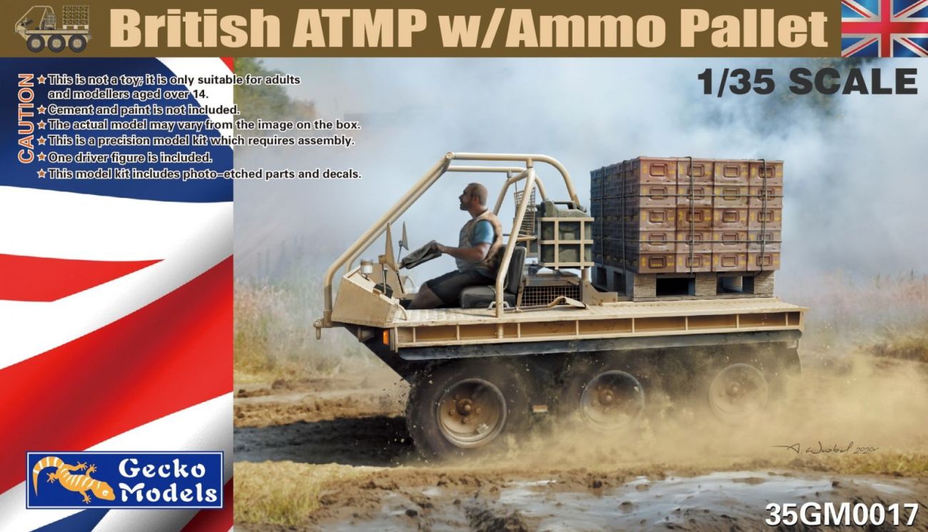 1:35 British ATMP wAmmo Pallet