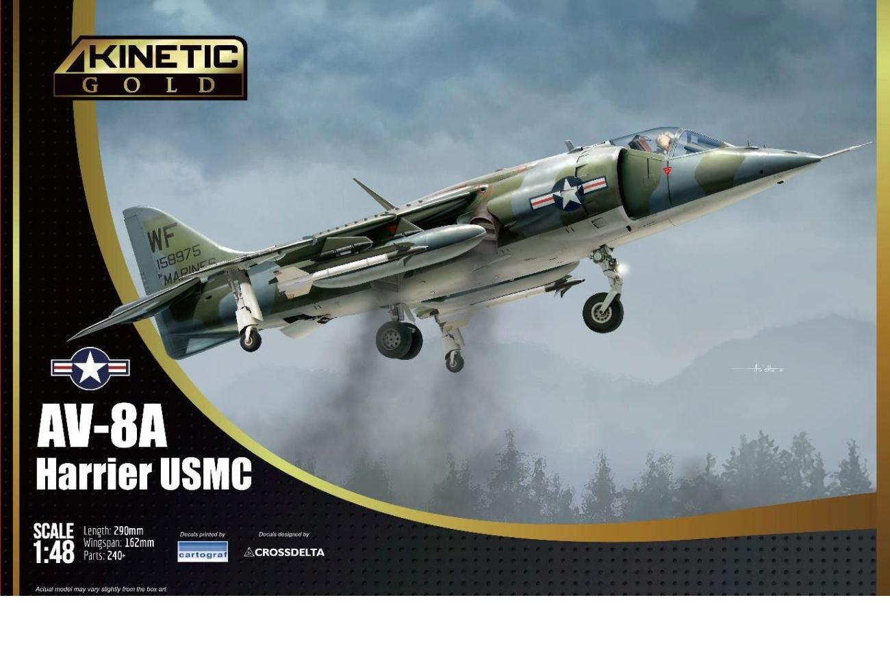 1:48 McDonnell-Douglas AV-8A Harrier USMC