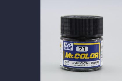 Mr. Color - půlnoční modrá