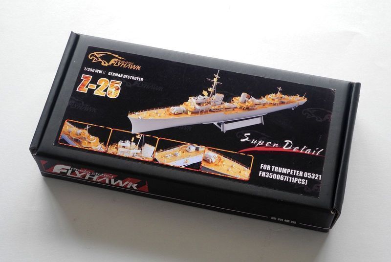 1:350 WWII German Z-25 Destroyer Detailing Set ( For Trumpeter)