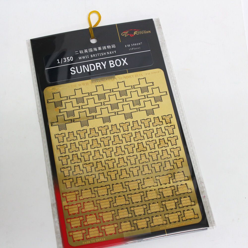 1:350 WWII British Navy Sundry Box