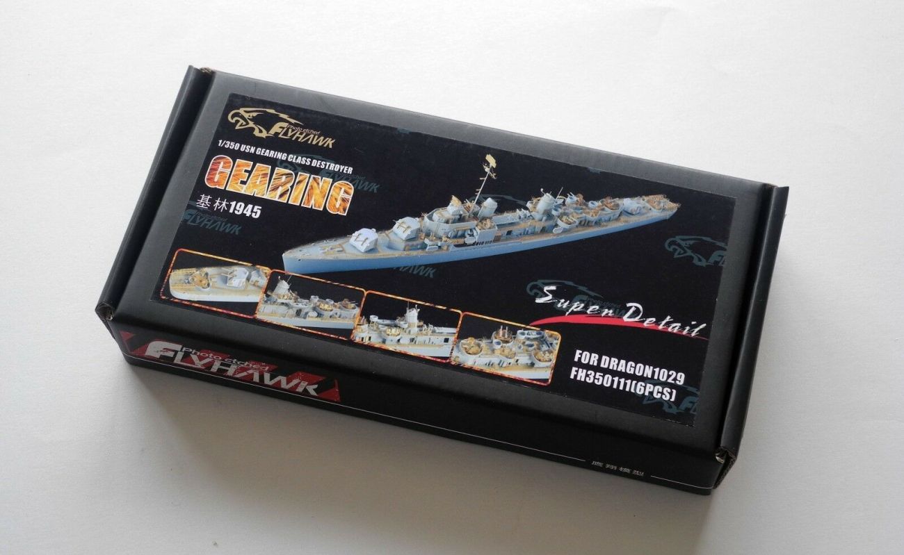 1:350 USN Gearing Class Destroyer 1945 Super Detail Set (for Dragon 1029)