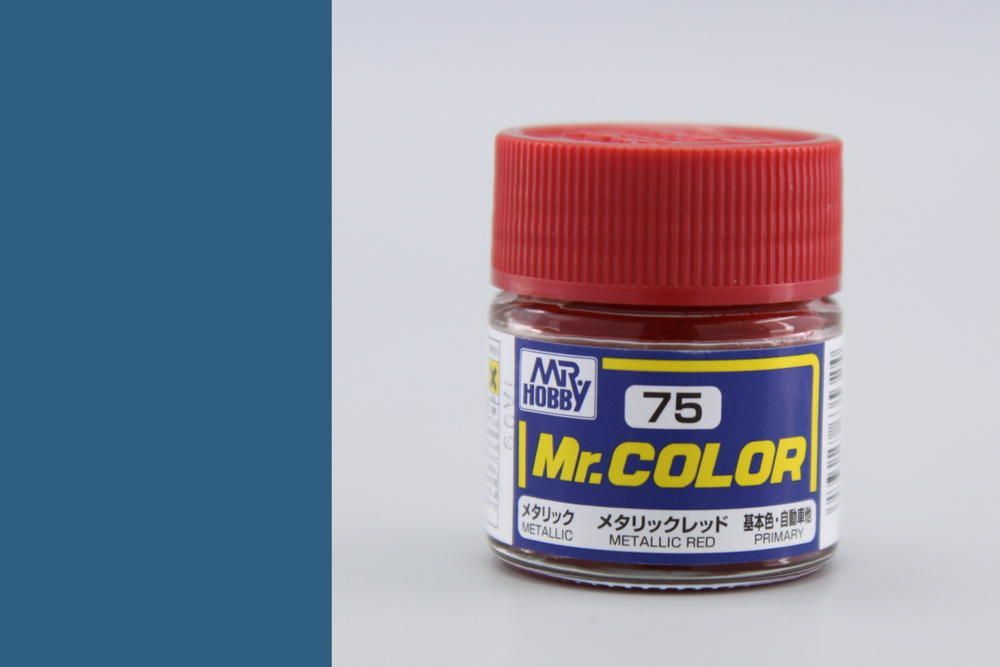 Mr. Color - kovově červená
