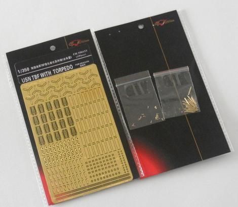 1:350 WW II USN TBF With Torpedo (for Dragon)