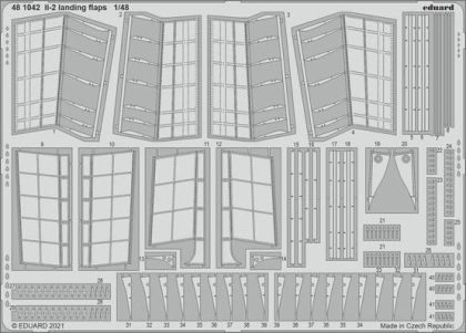 1:48 Ilyushin Il-2 Stormovik landing flaps