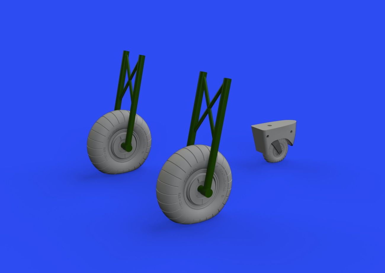 1:48 Dornier Do-17Z wheels