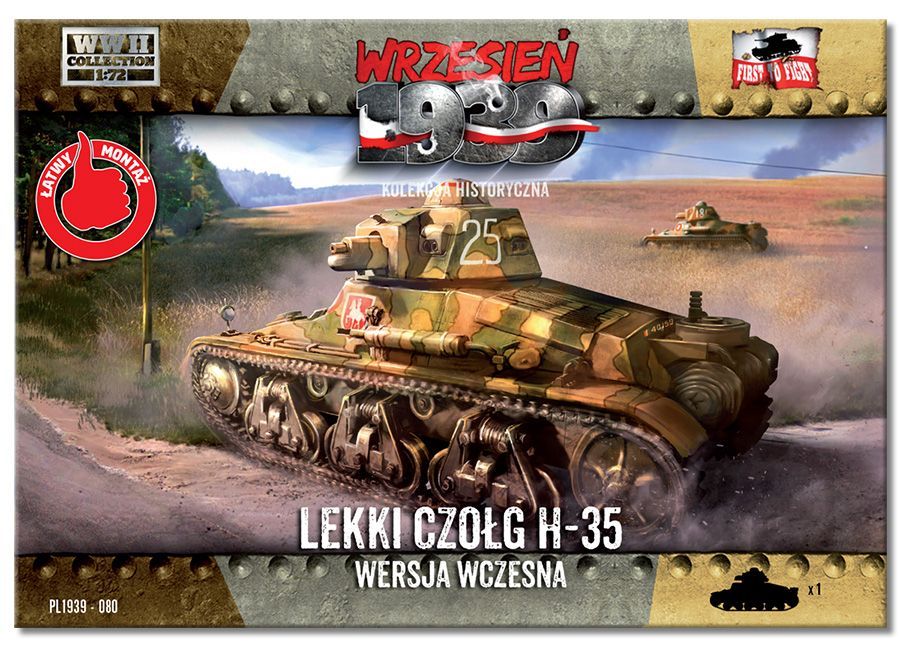 1:72 Hotchkiss H-35 early version