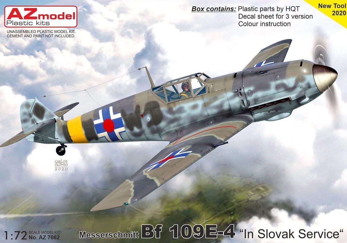 1:72 Bf 109E-4 „In Slovak Service“