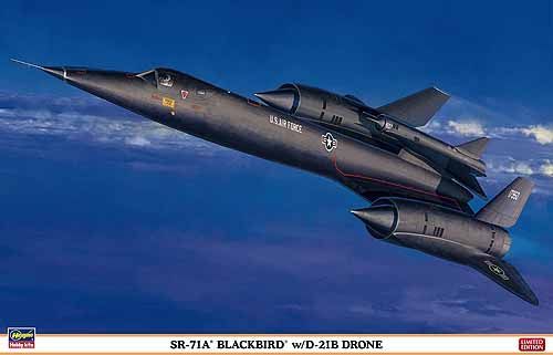 1:72 SR-71A BLACKBIRD w/D-21B DRONE