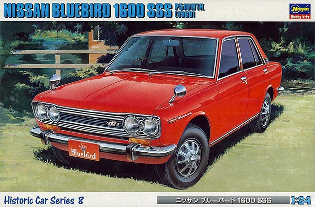 1:24 Nissan Bluebird 1600 SSS P510WTK (1969)