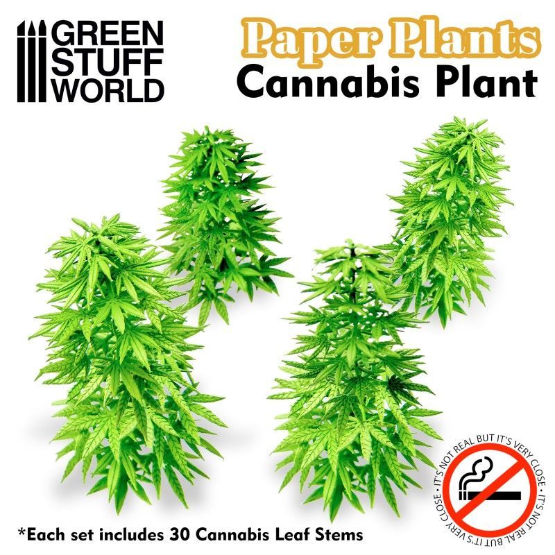 1:35/1:32/1:48 Paper Plants - Cannabis