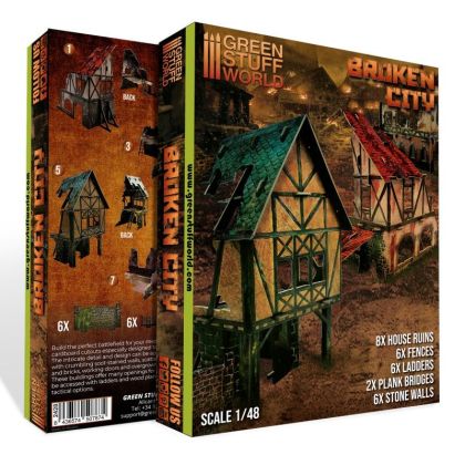 1:48 Broken City - Terrain Set