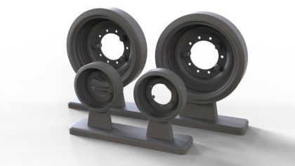 1:35 SPARE WHEELS WITH ANCHOR POINTS FOR M88