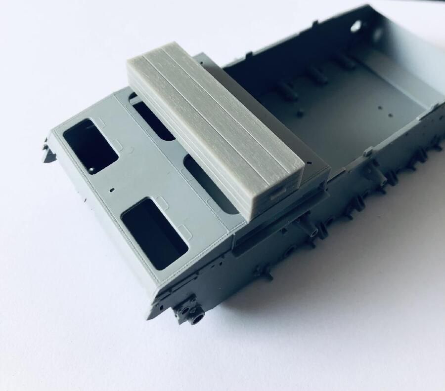 1:35 WOODEN BOX FOR STUG. III B, TYPE 2, WITH WOOD TEXTURE