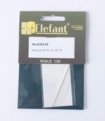 1:35 GERMAN 2M ANTENNA FOR PZ. II, III, IV