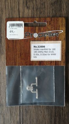 1:32 Intake manifold for 160 180-200hp Merc D.III, D.IIIa, DIIIaü for WNW kits