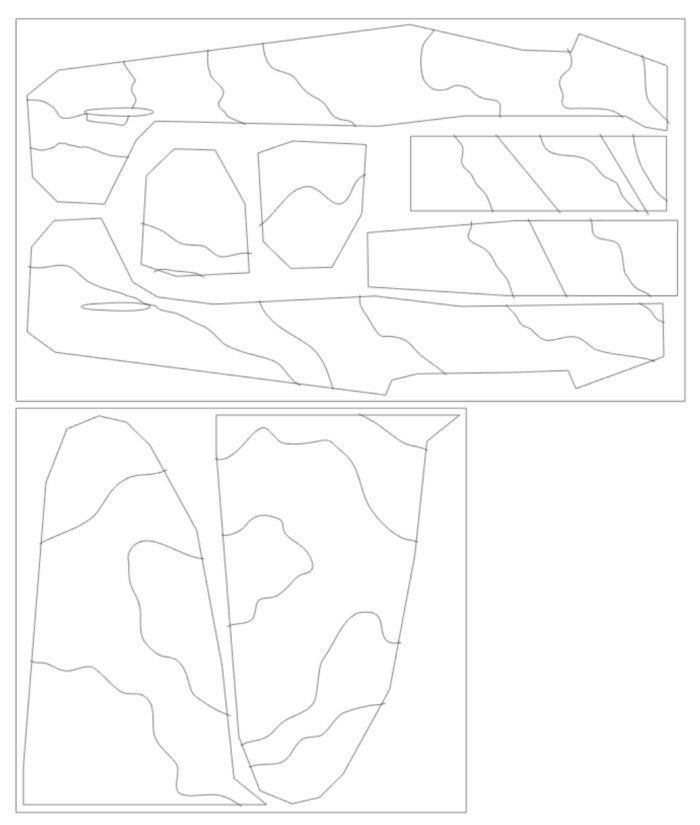 1:48 Spitfire Mk.II kamuflážní pole F.Fajtl kamo J (pro Eduard 11146)