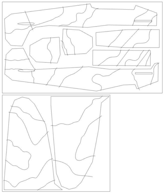 1/48 Spitfire Mk.II kamuflážní pole M.Ferić kamo G (pro Eduard 11146)