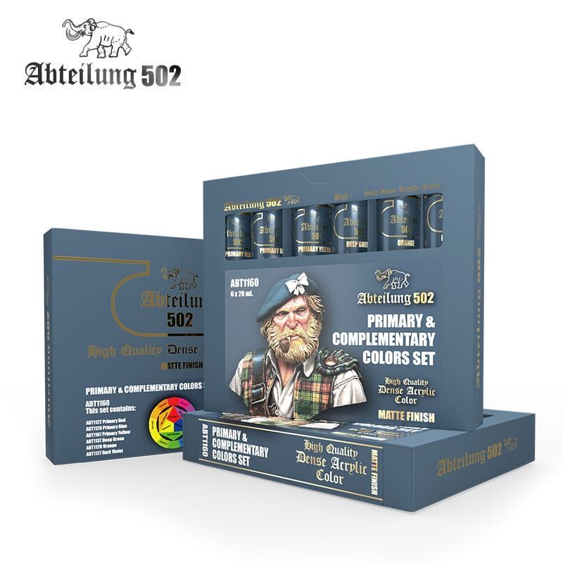 PRIMARY AND COMPLEMENTARY COLORS SET