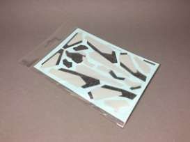 1:24 Urban Splinter Camo Black/Grey Decal Sheet