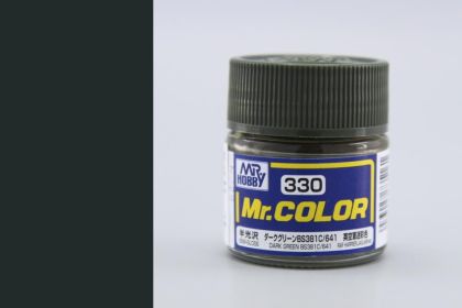 Mr. Color - tmavě zelená BS381C/641