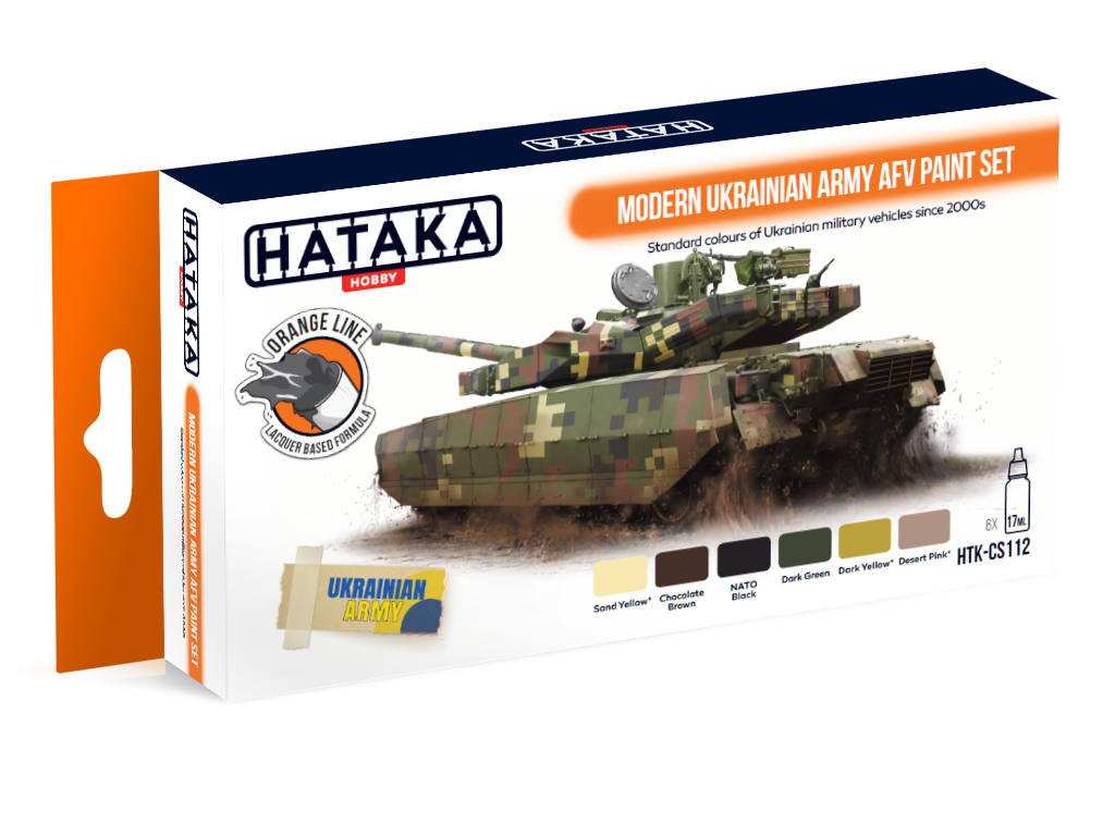 Modern Ukrainian Army AFV Paint Set