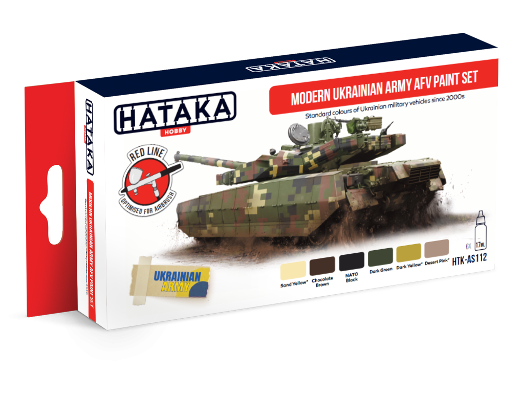 Modern Ukrainian Army AFV Paint Set