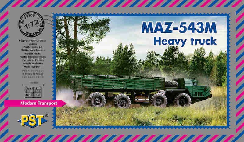 1:72 MAZ-543M Heavy Truck