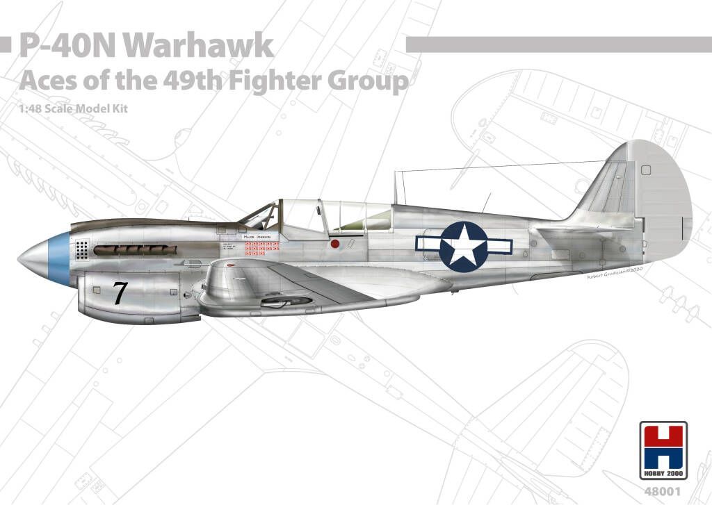 1:48 P-40N Warhawk Aces of the 49th Fighter Group