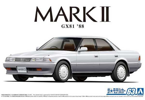 1:24 Toyota MARK II GX81 `88