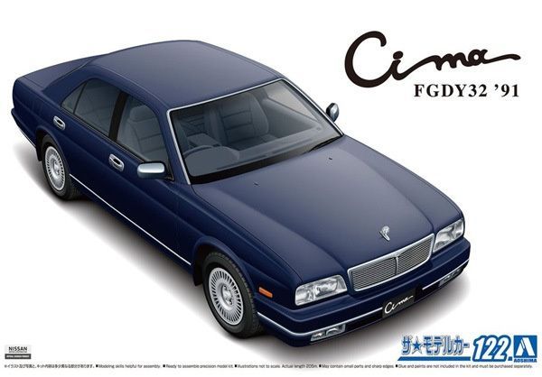 1:24 Nissan Cima FGDY32 Limited '91