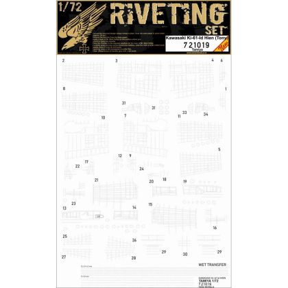 1:72 KI-61-ID HIEN (TONY) - RIVETING SET