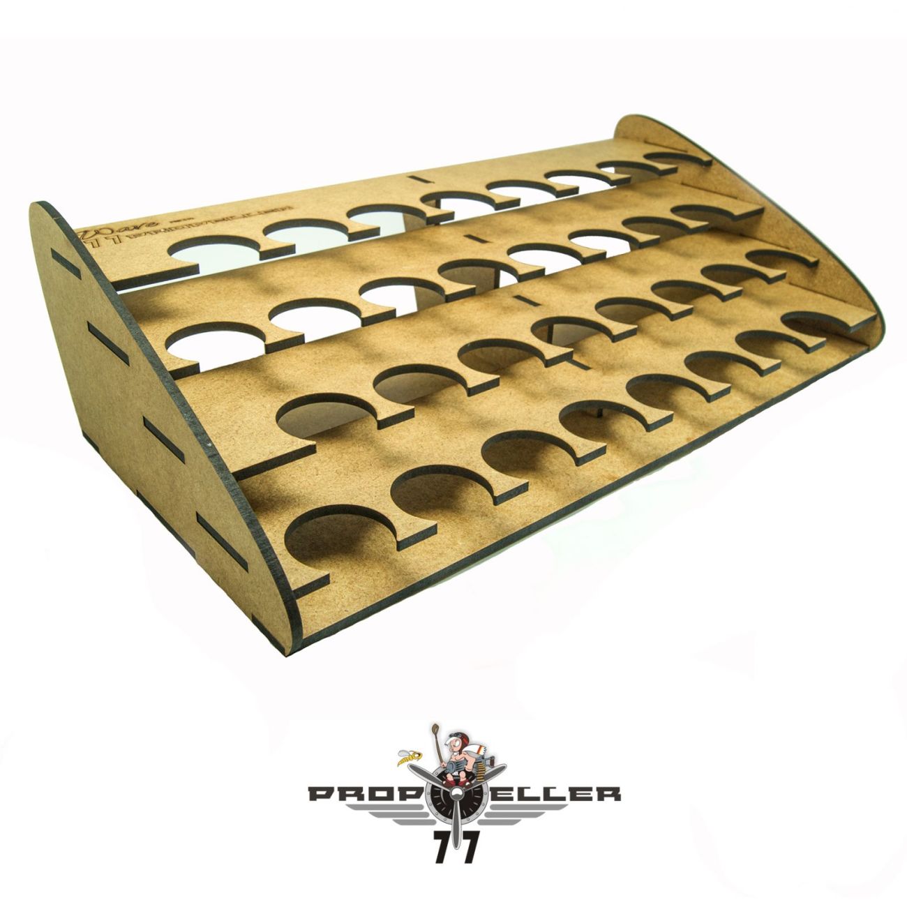 “WAVE” Kit – the paint stand -capacity 32 bottles