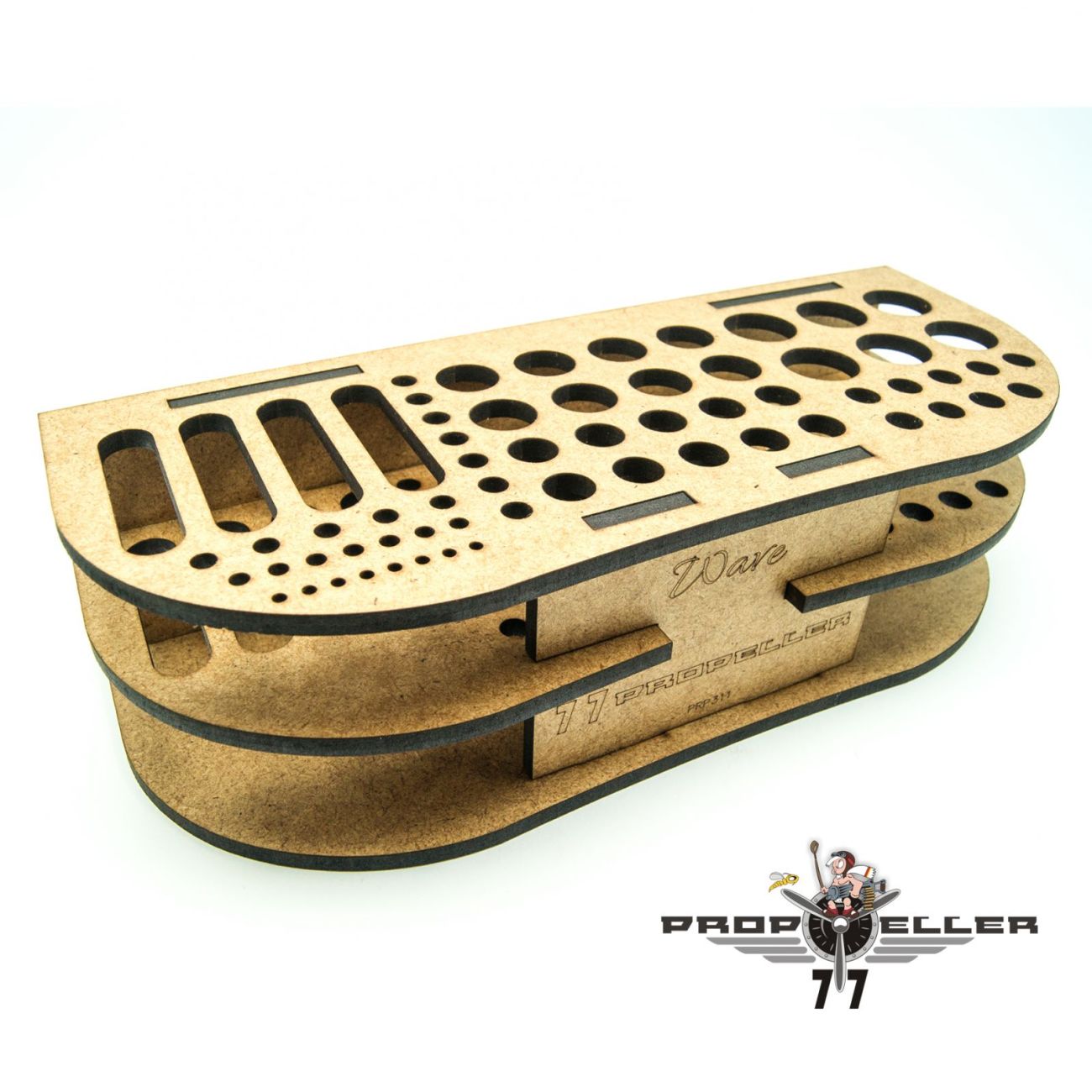 “WAVE” Kit – the tool stand organizer -capacity 64 holes