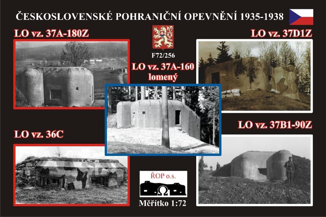 1:72 Československé pohraniční opevnění 1935 - 1938