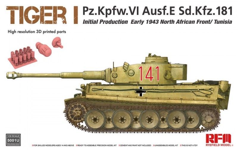 1:35 Tiger I initial production early 1943