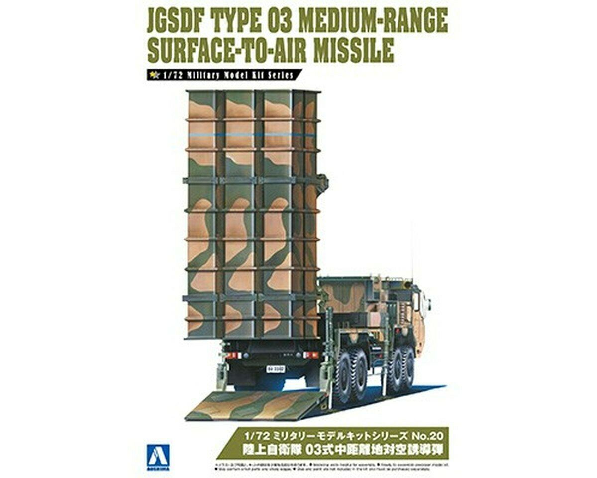 1:72 JGSDF Type 03 Medium-Range Surface-to-Air Missile